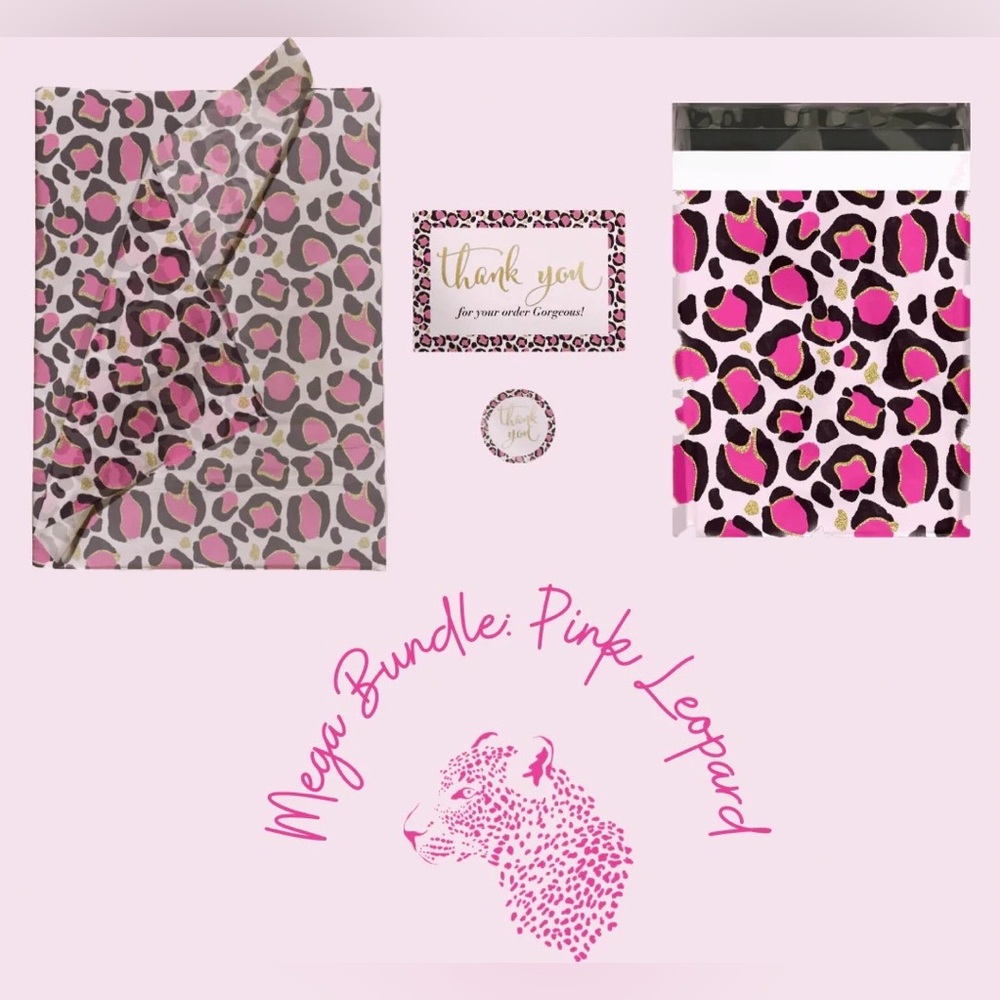Pink Leopard Print MEGA Shipping Essential Bundle Super Unique Multi Set.